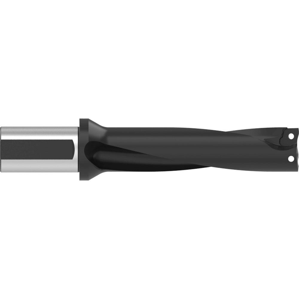 Allied Machine and Engineering Indexable Insert Drill: D4141812I-150F, 1-13/16" Max Dia, 4xD, 1-1/2" Shank Dia - D4141812I-150F