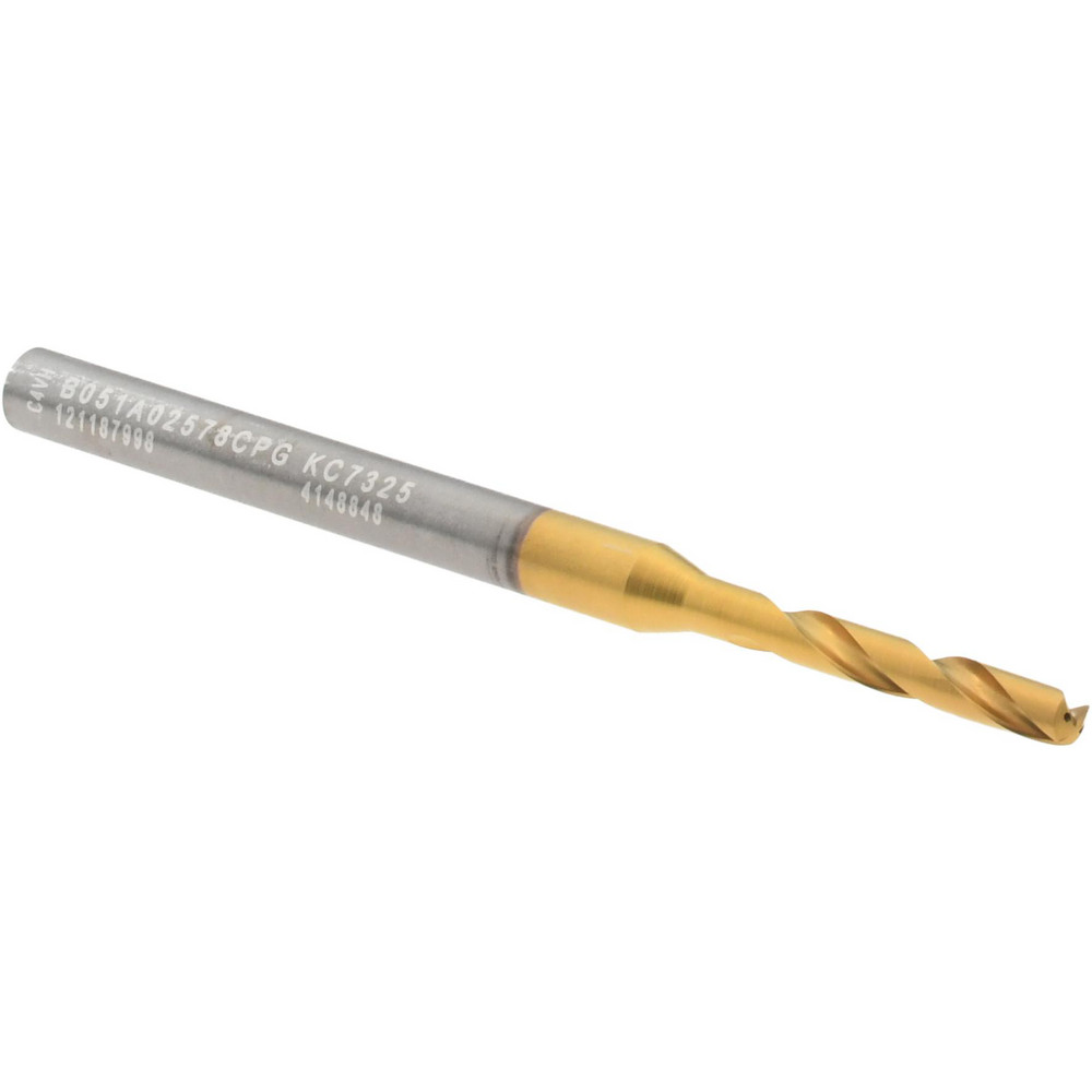 Kennametal Replaceable-Tip Drill: 15.88 to 16.38 mm Dia, 80 mm Max Depth, 19.05 mm Straight-Cylindrical Shank - 1330471