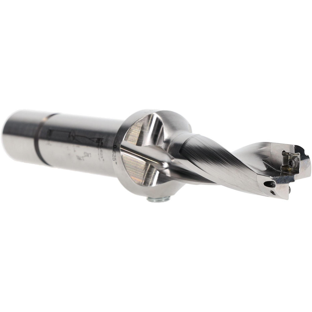 Iscar Indexable Insert Drill: DR0625-1250-075-05-2DN, 5/8" Max Dia, 1-1/4" Max Depth, 2xD, 3/4" Shank Dia - 3201311