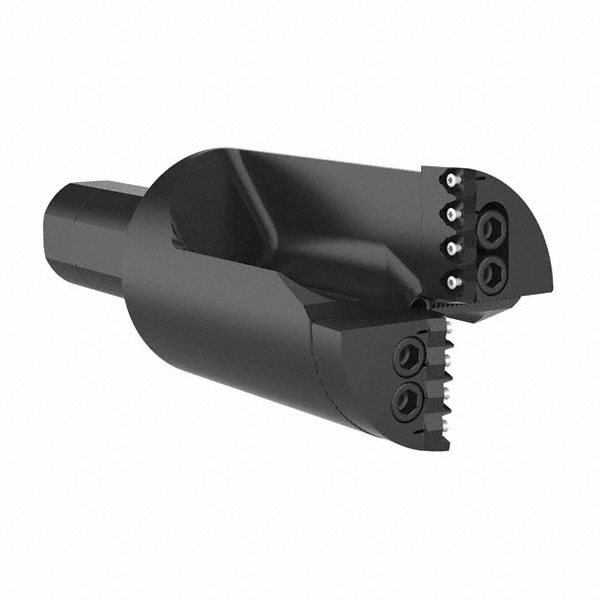 Allied Machine and Engineering Indexable Insert Drill: SP58X10-200L, 4" Max Dia, 3-15/16" Max Depth, 1xD, 2" Shank Dia - SP58X10-200L