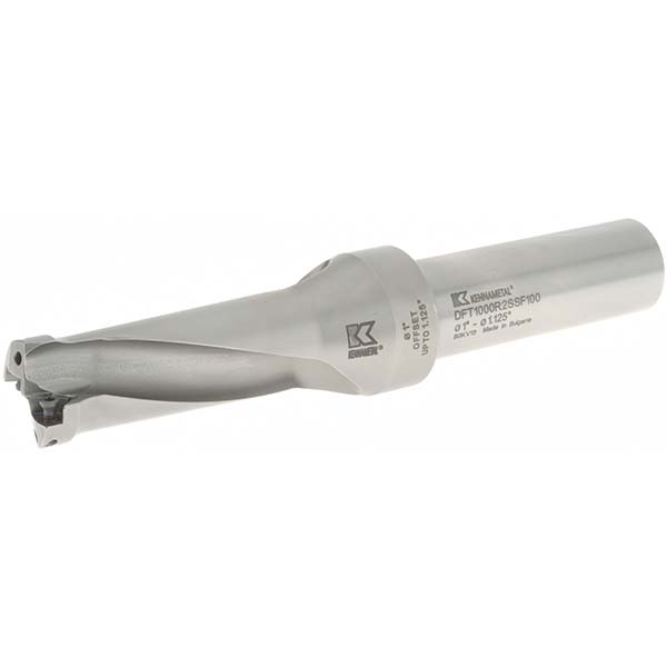 Komet Indexable Insert Drill: KUBT4D1125R05ABS50F, 1-1/8" Max Dia, 4xD - 1589428695