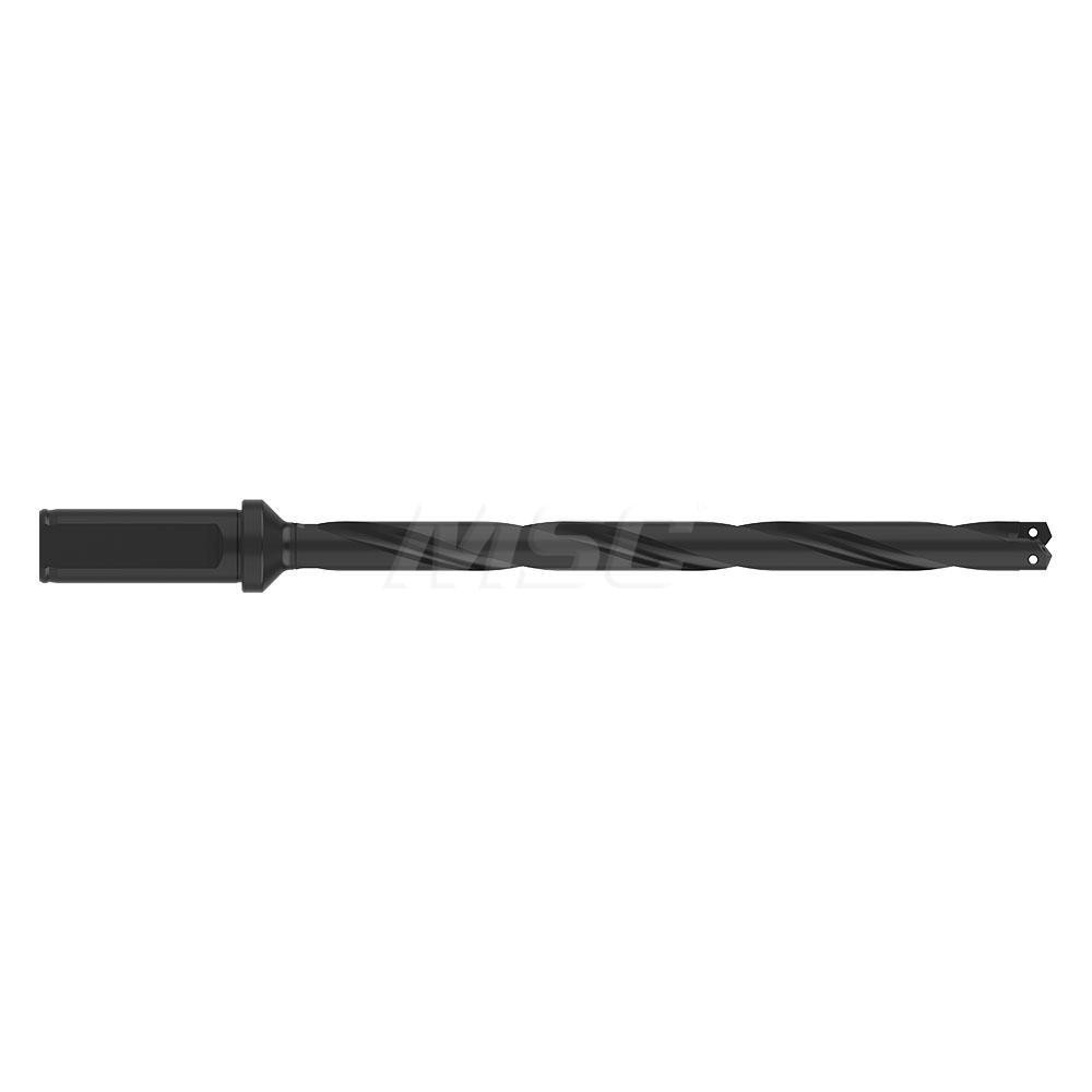 Allied Machine and Engineering Spade Drill: 33/64 to 11/16" Dia, 7" Max Depth, Helical Flute - 26000H-075F