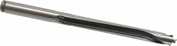 Kennametal Replaceable-Tip Drill: 9.5 to 9.99 mm Dia, 29.97 mm Max Depth, 9.53 mm Straight-Cylindrical Shank - 2250707