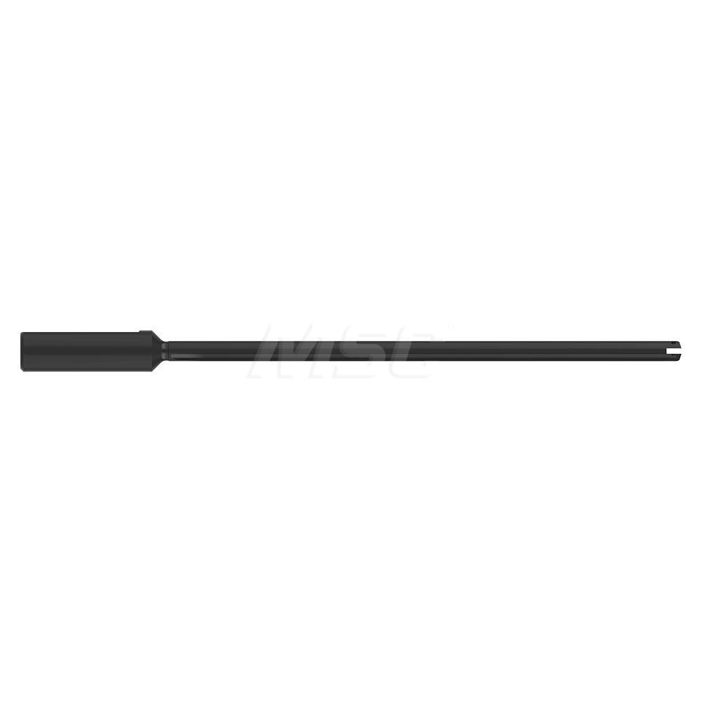Allied Machine and Engineering Spade Drill: 3/8 to 27/64" Dia, 8-3/4" Max Depth, Straight Flute - 270Y0S-075L