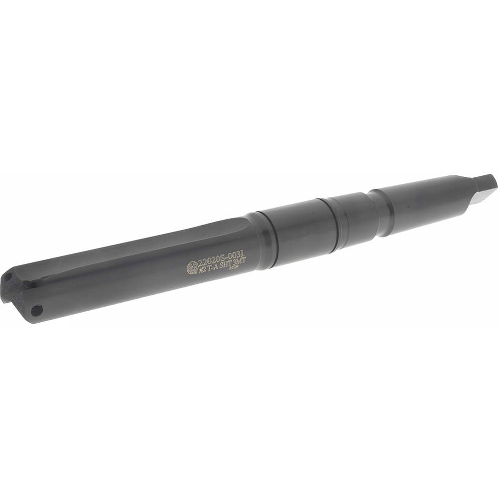 Allied Machine and Engineering Spade Drill: 45/64 to 15/16" Dia, 6-5/8" Max Depth, Straight Flute - 24010S-100F
