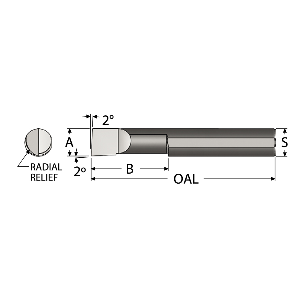 Sandvik Coromant Indexable Insert Drill: 880-D3300L40-04, 33.00 mm Max Dia, 132.58 mm Max Depth, 4xD, 40.00 mm Shank Dia - 5765413