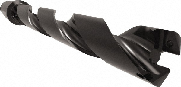 Allied Machine and Engineering Spade Drill: 1.1417 to 1.2597" Dia, 3.7813" Max Depth, Helical Flute - 60329H-125C