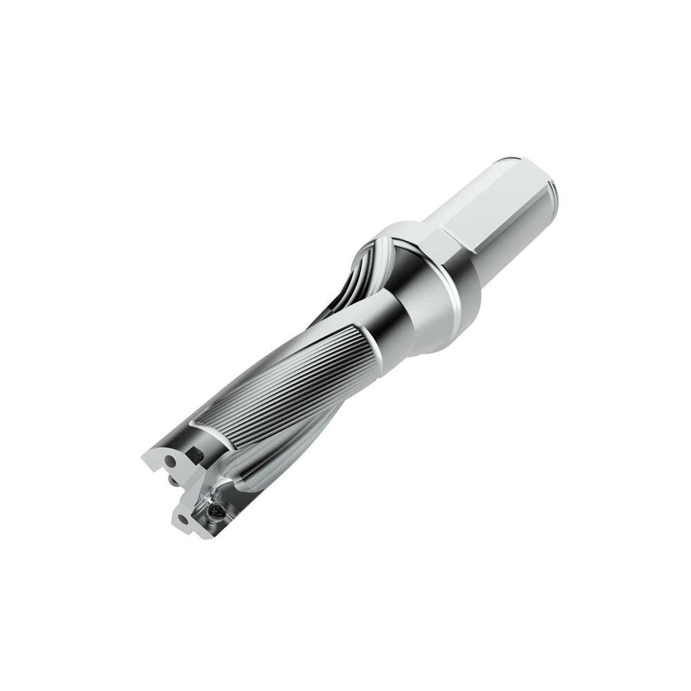 Seco Indexable Insert Drill: SD523-0875-263-1000R7, 7/8" Max Dia, 3xD, 1" Shank Dia - 03080507