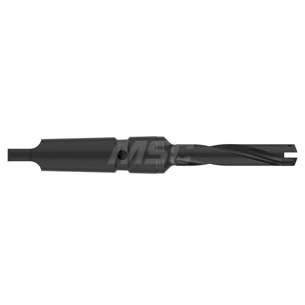 Allied Machine and Engineering Spade Drill: 9/16 to 9/16" Dia, 2-1/2" Max Depth, Helical Flute - 24000H-003IS036