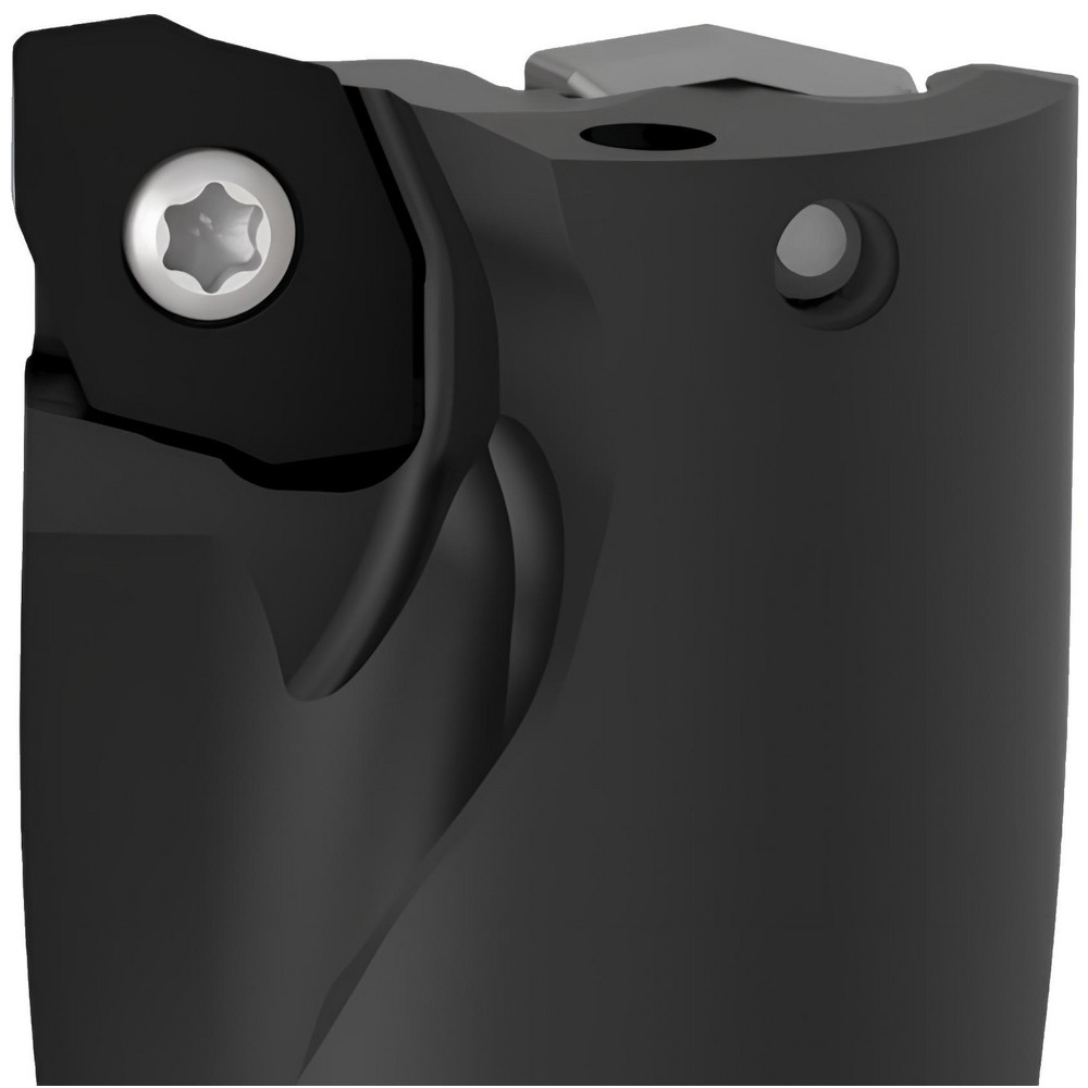 Allied Machine and Engineering Indexable Insert Drill: 9/16X1.686X4.189 3XD, 9/16" Max Dia, 3xD, 3/4" Shank Dia - D3040562I-075F