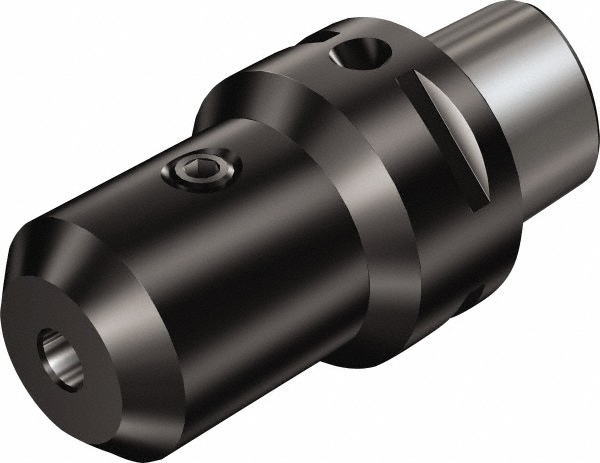 Iscar Replaceable-Tip Drill: 13.5 to 13.9 mm Dia, 43.41 mm Max Depth, 16 mm Flatted Shank - 3335695