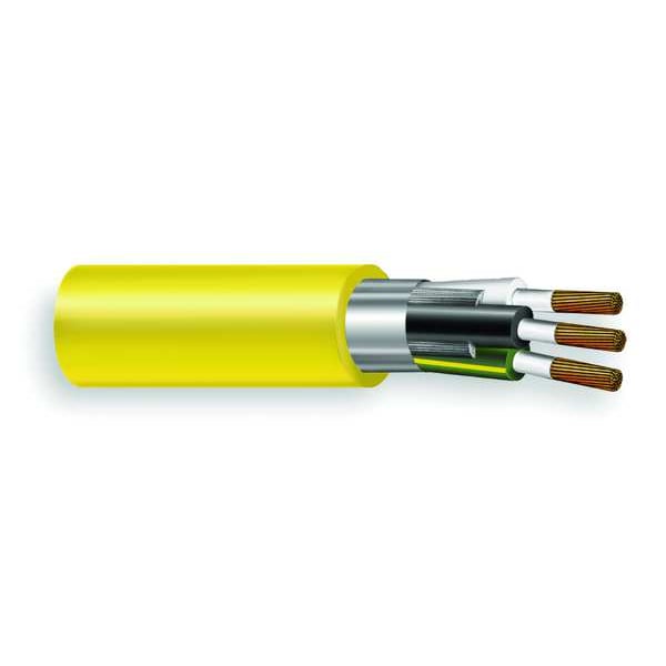 Carol Portable Cord, SOOW, 10 AWG, 3 C, Yellow, EPDM Rubber, Stranded, 600V, Indoor/Outdoor - 02645.85.05
