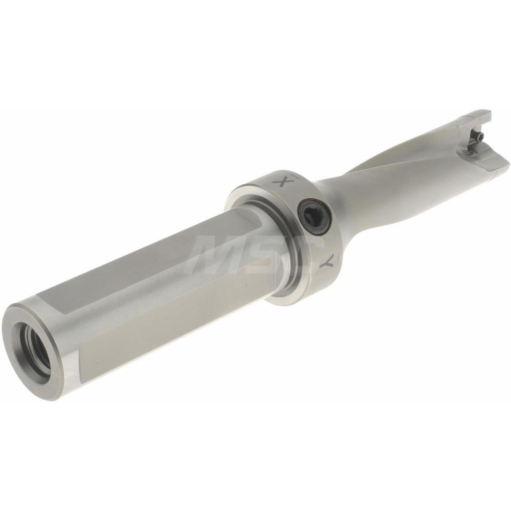 Kennametal Indexable Insert Drill: DFR0875R3SSF100, 0.9144" Max Dia, 2.6250" Max Depth, 3xD, 1.0000" Shank Dia - 2036649