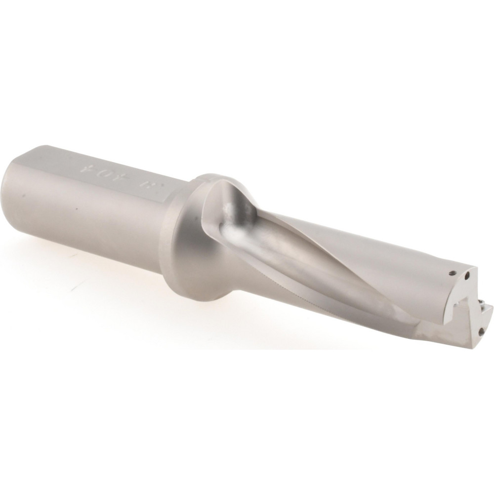Kennametal Indexable Insert Drill: DFR0875R3SSF100, 0.9144" Max Dia, 2.6250" Max Depth, 3xD, 1.0000" Shank Dia - 2036649