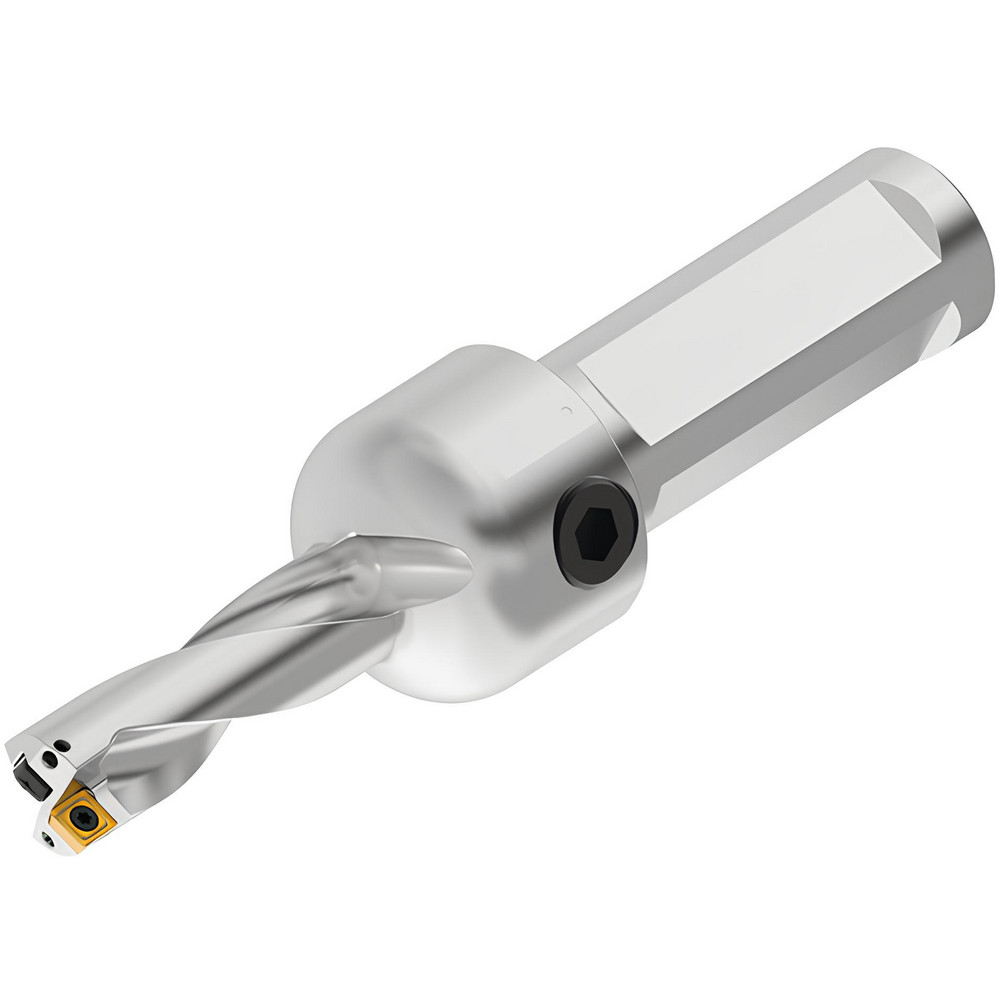 Kennametal Indexable Insert Drill: DFR0875R3SSF100, 0.9144" Max Dia, 2.6250" Max Depth, 3xD, 1.0000" Shank Dia - 2036649