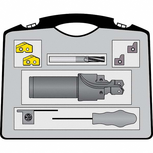 Allied Machine and Engineering 7/16-20, Tube Dash 4, Indexable Porting Tool - ATKU04-1926