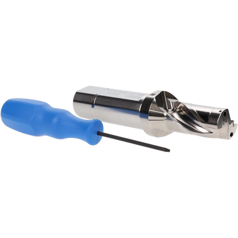 Iscar Indexable Insert Drill: DR08121625100062DN, 13/16" Max Dia, 2xD, 1" Shank Dia - 3201392