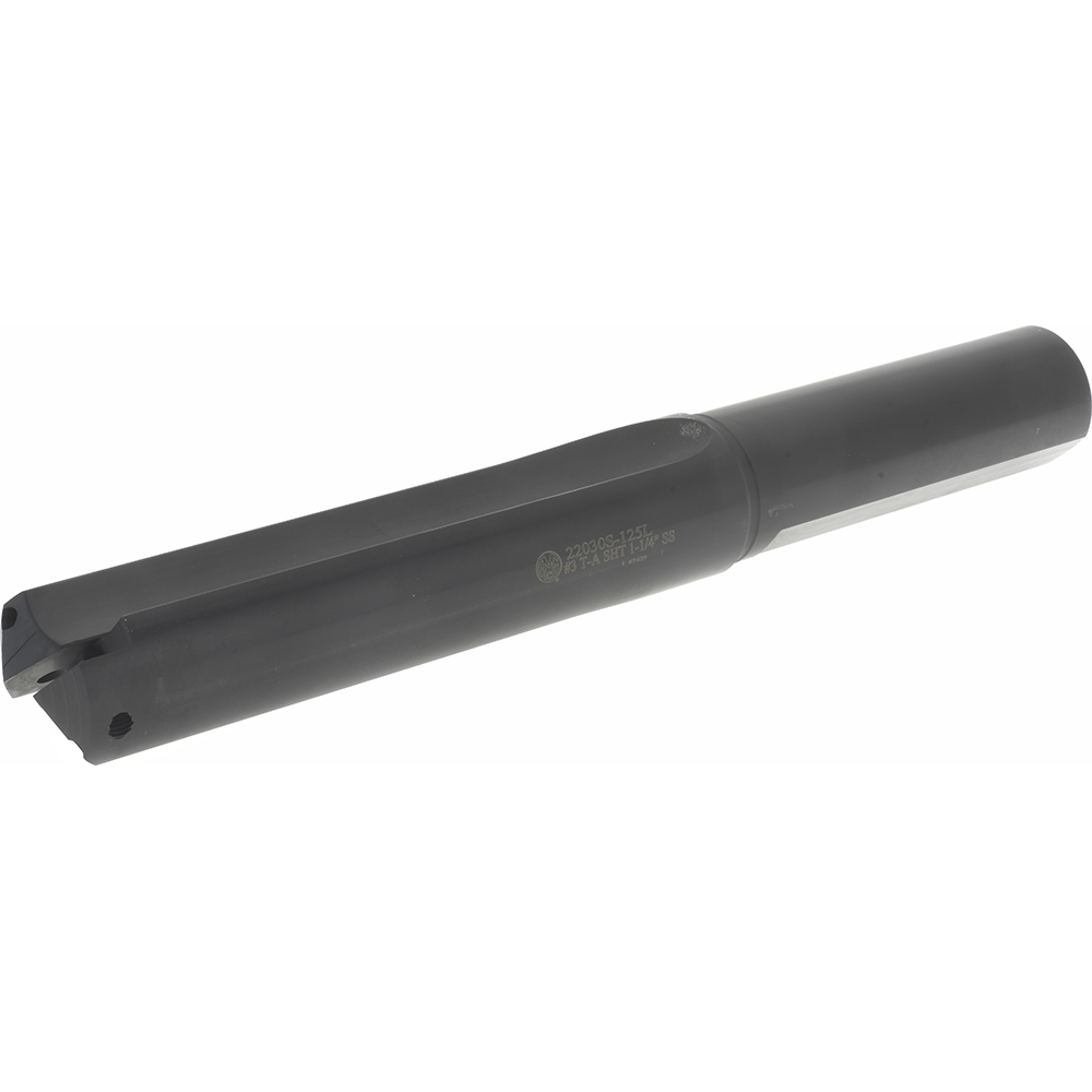 Allied Machine and Engineering Spade Drill: 1.2480 to 1.3800" Dia, 1.1710" Max Depth, Straight Flute - HTA2D01-125C