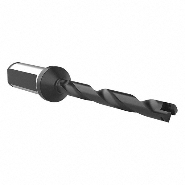 Allied Machine and Engineering Spade Drill: 9.50 to 11.00 mm Dia, 111.10 mm Max Depth, Helical Flute - 250Y0H-002M