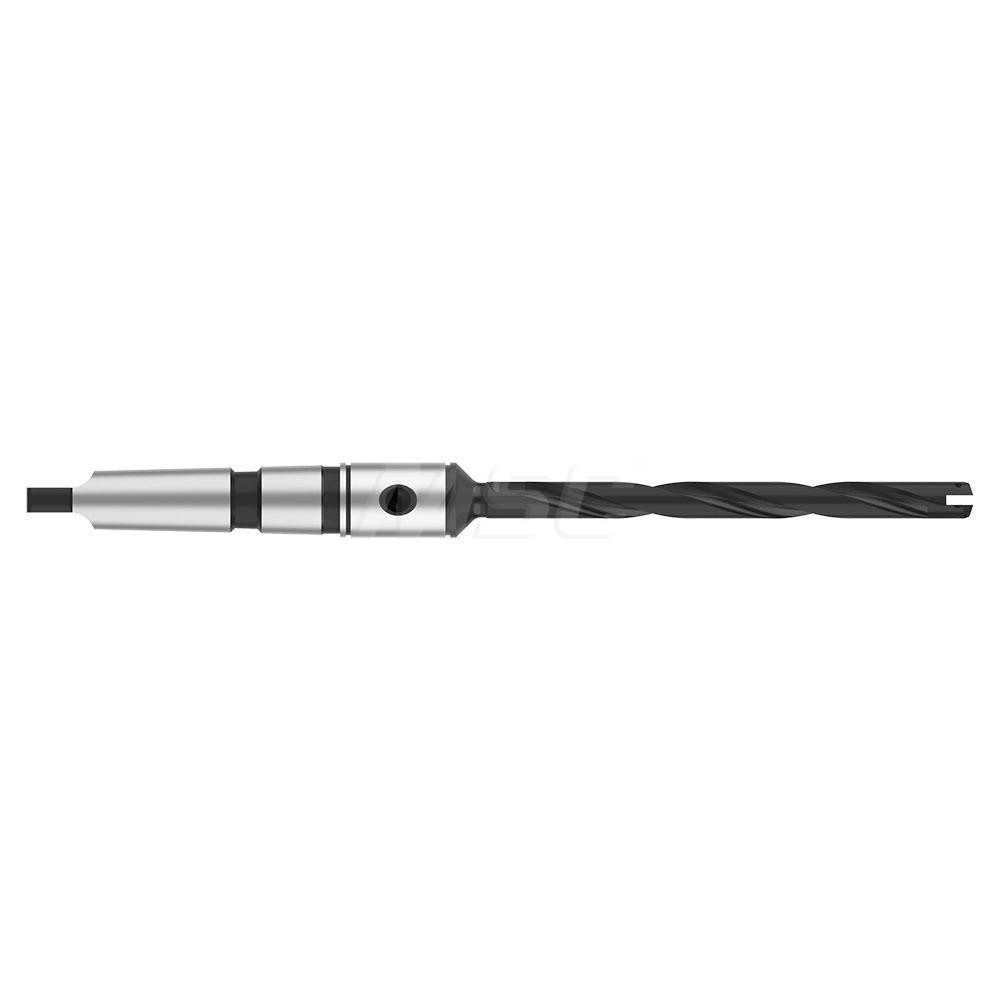 Allied Machine and Engineering Spade Drill: 9.50 to 11.00 mm Dia, 111.10 mm Max Depth, Helical Flute - 250Y0H-002M