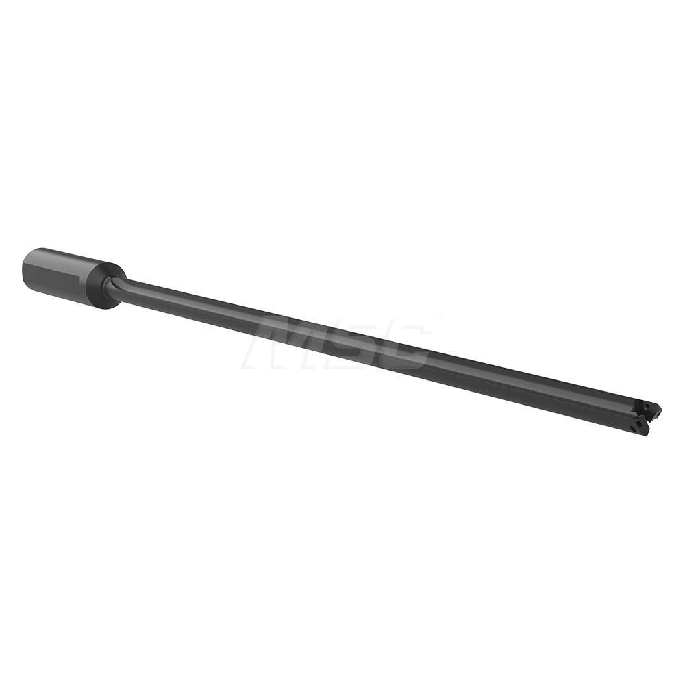 Allied Machine and Engineering Spade Drill: 3/8 to 27/64" Dia, 2-3/8" Max Depth, Straight Flute - 240Y0S-075L