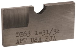 APT 1-1/4" Dia, 3/16" Thick, High Speed Steel Auxiliary Pilot Blade - DB40