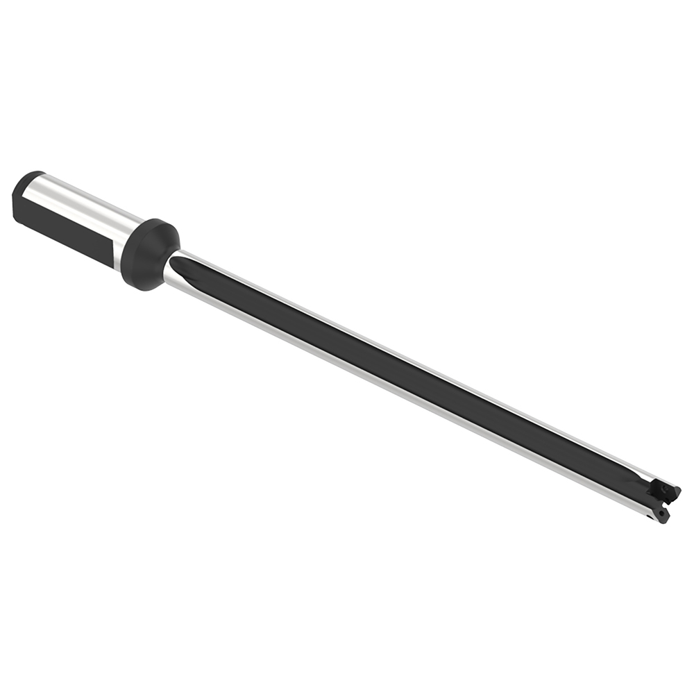 Allied Machine and Engineering Spade Drill: 13.97 to 17.67 mm Dia, 183.79 mm Max Depth, Straight Flute - HTA0B12-20CM