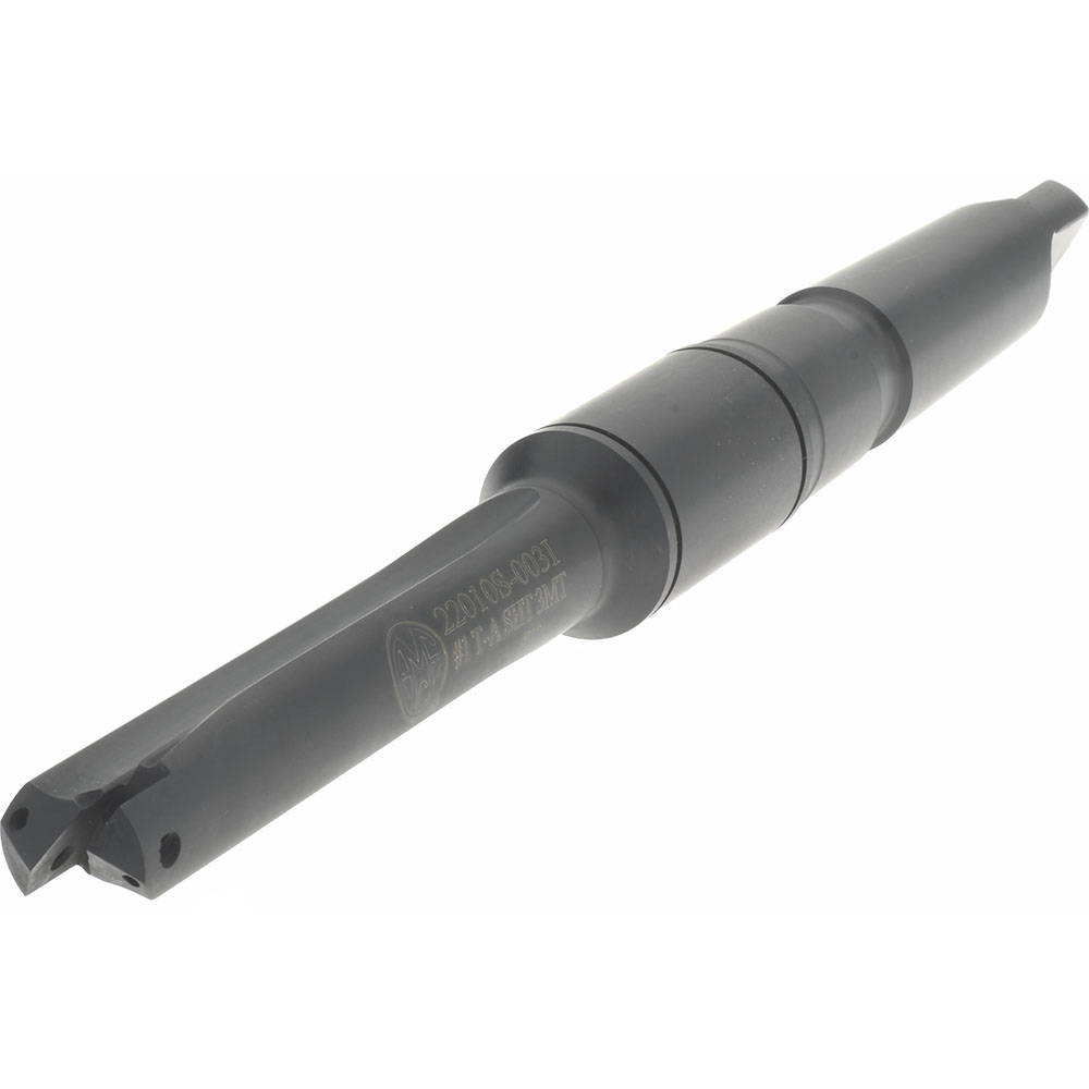 Allied Machine and Engineering Spade Drill: 45/64 to 15/16" Dia, 2-3/4" Max Depth, Straight Flute - 22010S-003I