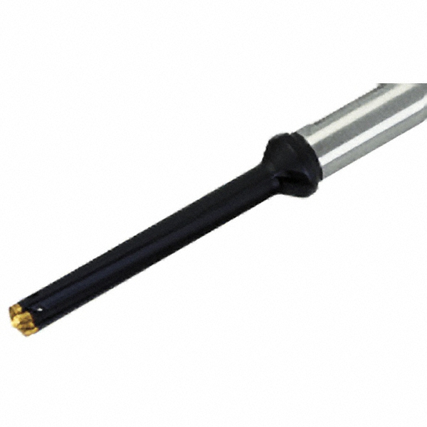 Ingersoll Cutting Tools Replaceable-Tip Drill: 20 to 20.9 mm Dia, 64 mm Max Depth, 25 mm Cylindrical Shank - 6334326