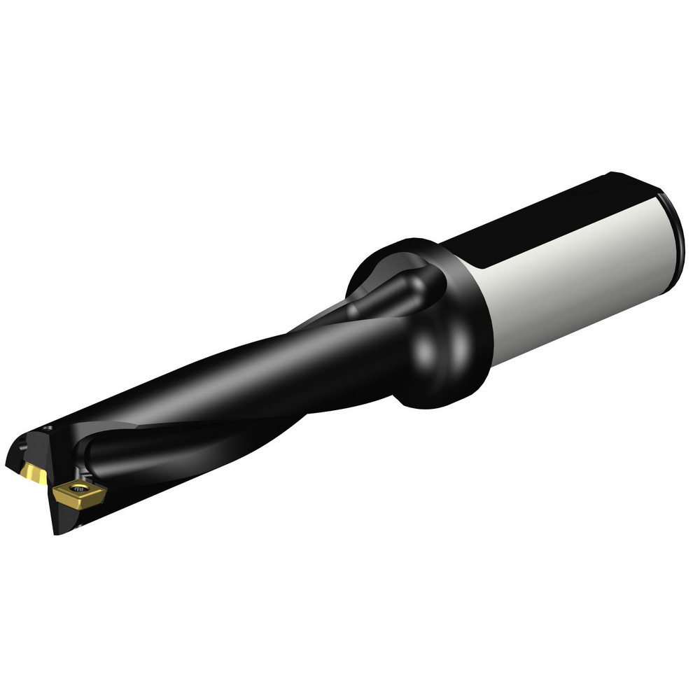 Seco Indexable Insert Drill: SD525-0875-438-1000R7, 7/8" Max Dia, 5xD, 1" Shank Dia - 03079567