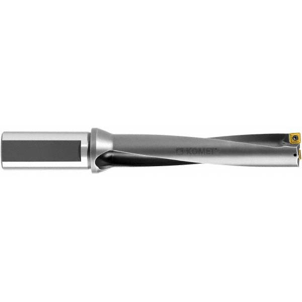 Komet Indexable Insert Drill: KUBP4D395R12C40, 39.50 mm Max Dia, 160.00 mm Max Depth, 4xD, 40.00 mm Shank Dia - 1087439504