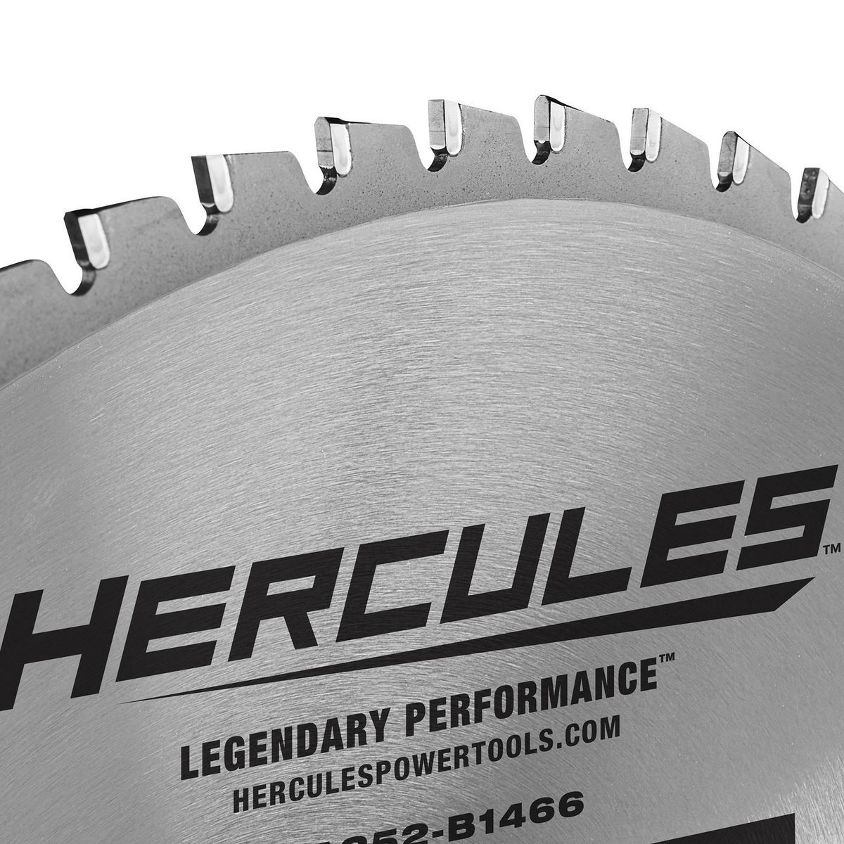 Hoja de sierra circular Hercules de 14 pulgadas, 66 dientes de carburo de cermet para sierras cortadoras de metal con eje de 1 pulgada - 57321