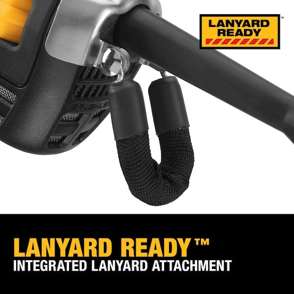 Dewalt 5 in. / 6 in. Brushless Paddle Switch Small Angle Grinder with Kickback Brake, No Lock - DWE43244N