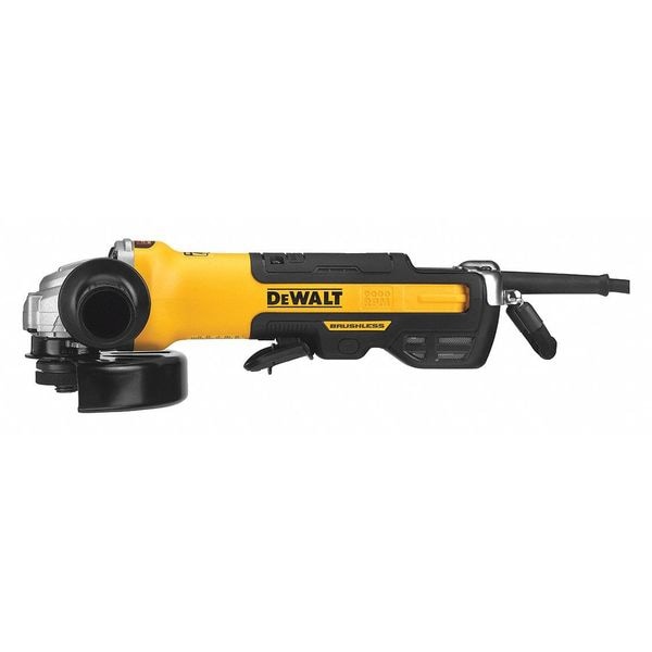 Dewalt 5 in. / 6 in. Brushless Paddle Switch Small Angle Grinder with Kickback Brake, No Lock - DWE43244N