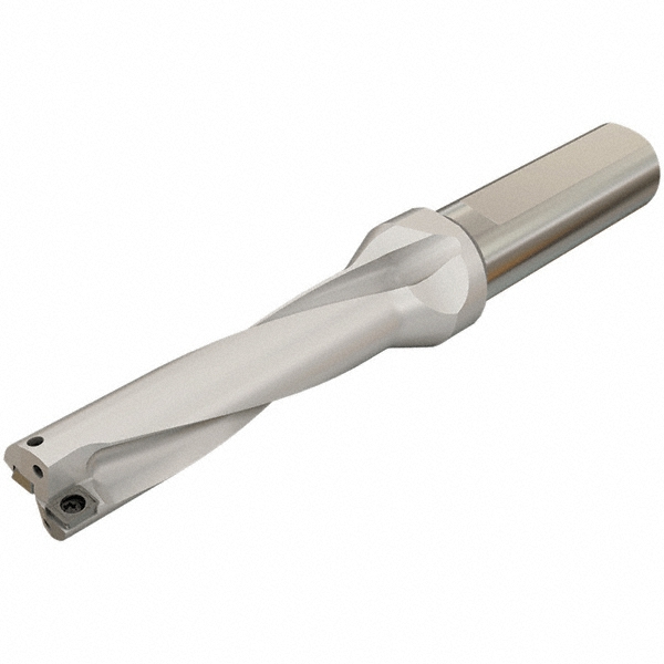 Iscar Indexable Insert Drill: DR24012025075DN, 25.50 mm Max Dia, 120.00 mm Max Depth, 5xD, 25.00 mm Shank Dia - 3202363