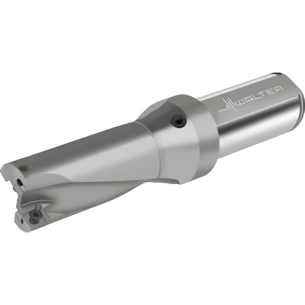 Walter Indexable Insert Drill: D4120.02-34.93F31-P45, 1-3/8" Max Dia, 2-3/4" Max Depth, 2xD, 1-1/4" Shank Dia - 6929570