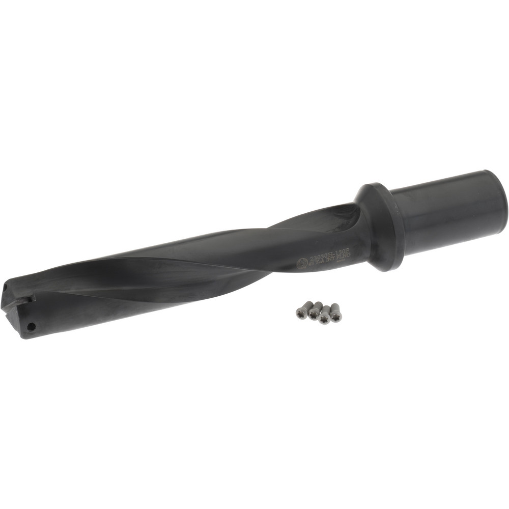 Allied Machine and Engineering Spade Drill: 1-13/32 to 1-7/8" Dia, 8-1/4" Max Depth, Helical Flute - 24030H-150F