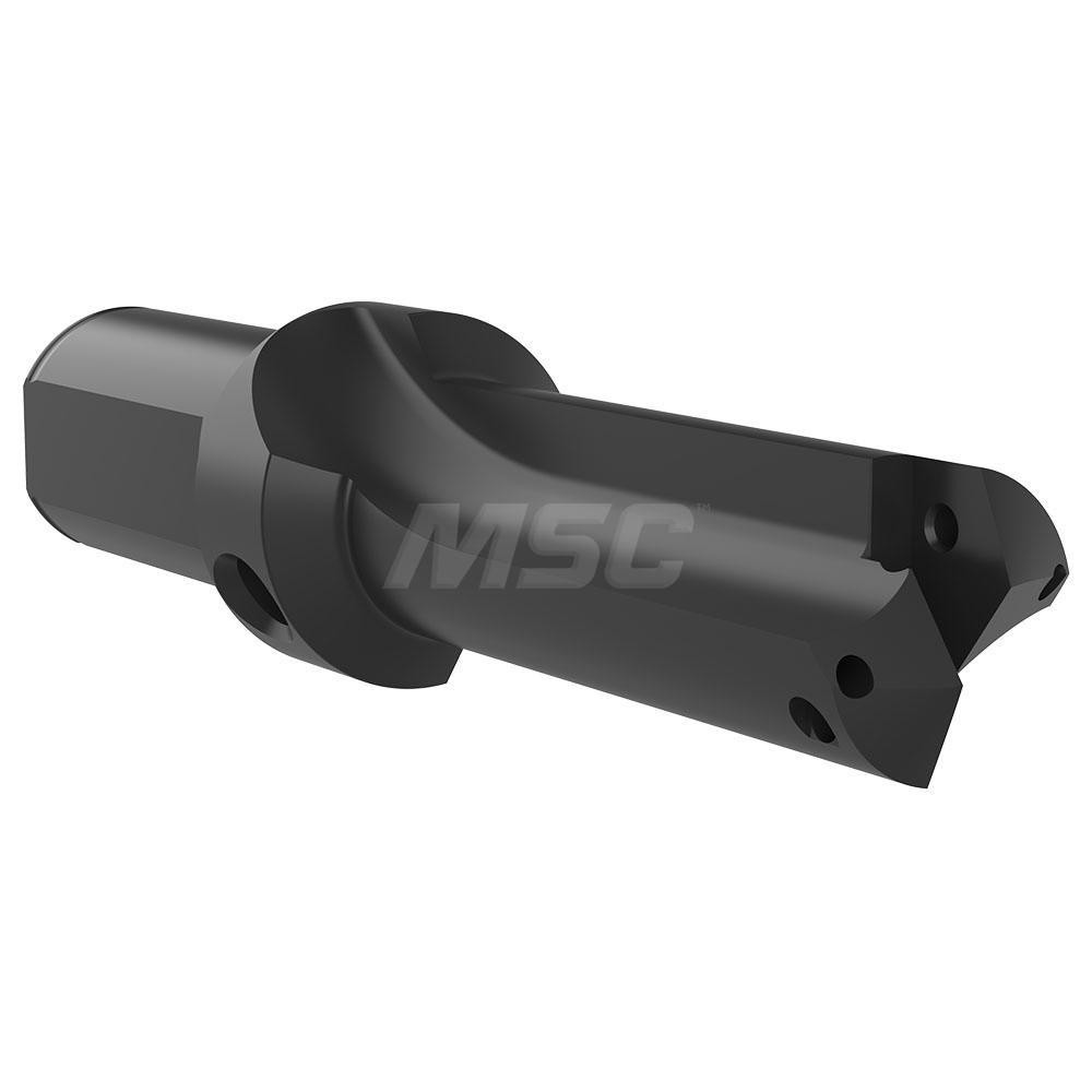 Allied Machine and Engineering Spade Drill: 1-13/32 to 1-7/8" Dia, 8-1/4" Max Depth, Helical Flute - 24030H-150F