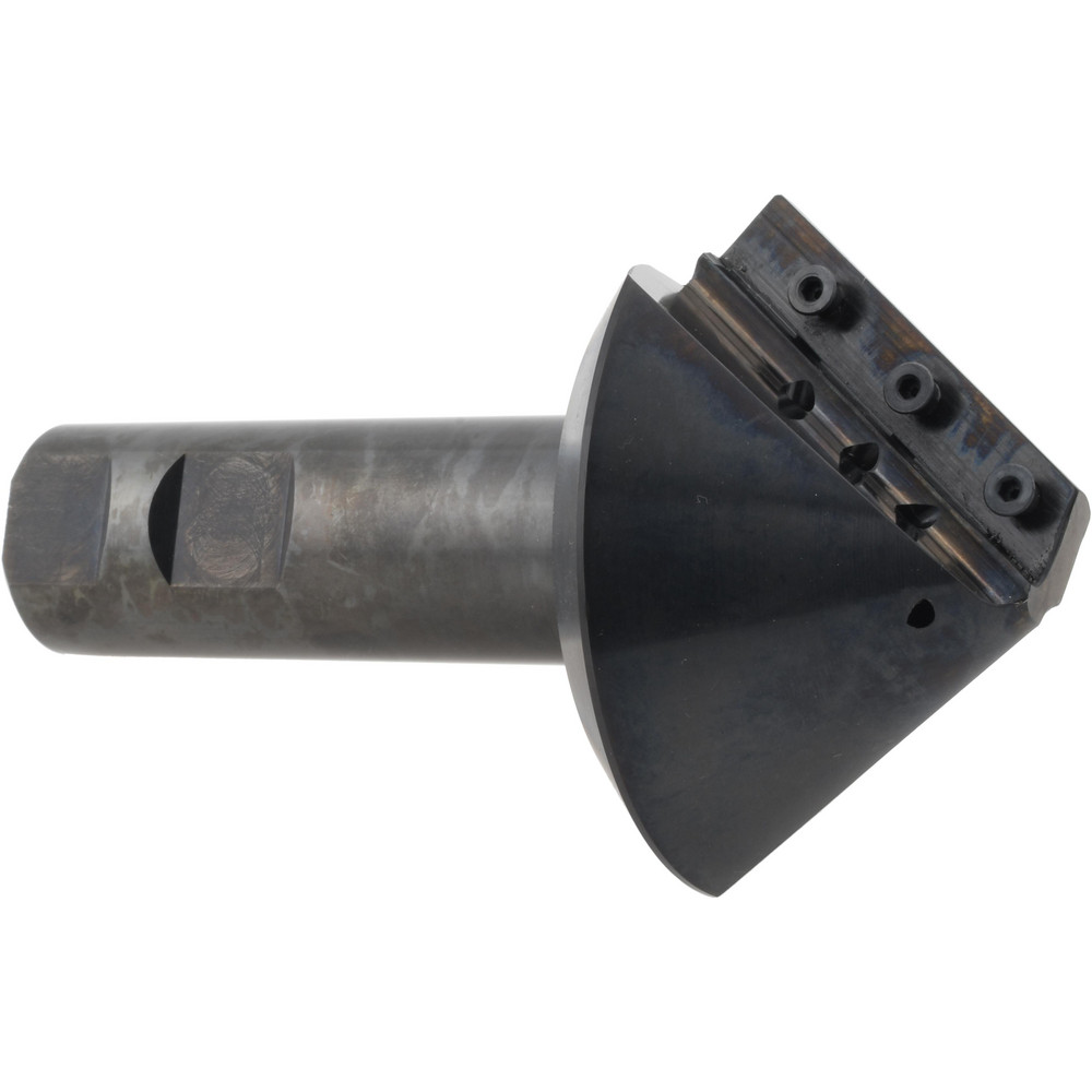 Cutting Tool Technologies 1.05" Max Dia, 1/2" Shank Dia, 0.32" LOC, 82° Included Angle, Indexable Countersink - 8NC-020-C