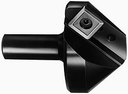 Cutting Tool Technologies 1.05" Max Dia, 1/2" Shank Dia, 0.32" LOC, 82° Included Angle, Indexable Countersink - 8NC-020-C
