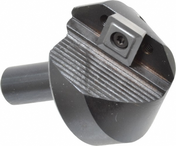 Cutting Tool Technologies 1.05" Max Dia, 1/2" Shank Dia, 0.32" LOC, 82° Included Angle, Indexable Countersink - 8NC-020-C