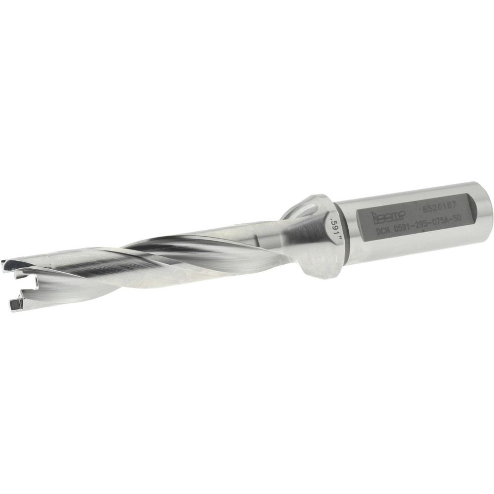 Kennametal Indexable Insert Drill: DFT3000R2SSF200, 80.01 mm Max Dia, 190.50 mm Max Depth, 2.5xD - 1528426