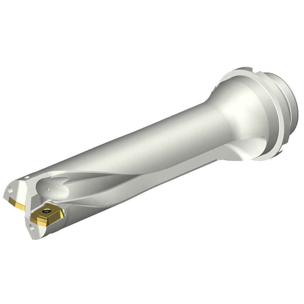 Sandvik Coromant Indexable Insert Drill: DS20-D4400DM50-04, 44.00 mm Max Dia, 177.28 mm Max Depth, 4xD, 50.00 mm Shank Dia - 7790729