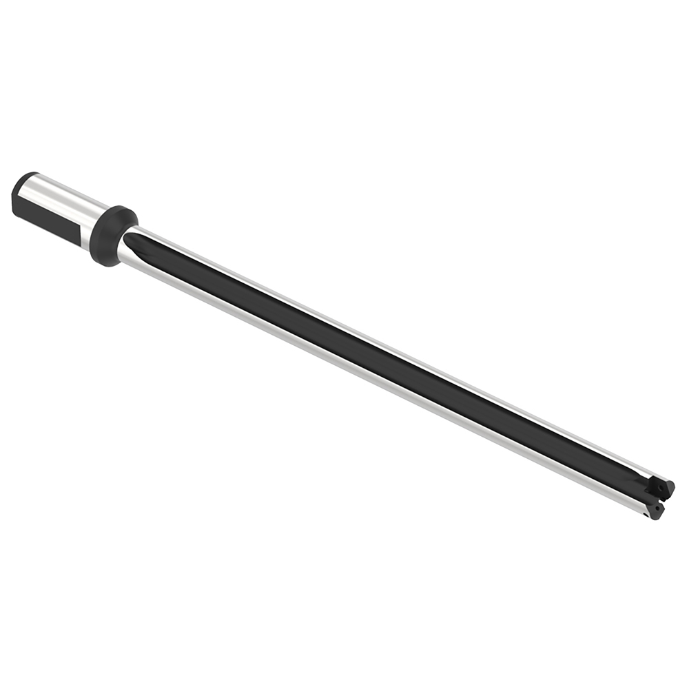 Allied Machine and Engineering Spade Drill: 0.9000 to 0.9600" Dia, 12.3750" Max Depth, Straight Flute - HTA1D15-100F