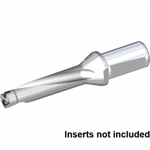 Komet Indexable Insert Drill: KUBP2D240R08C32, 24.00 mm Max Dia, 48.00 mm Max Depth, 2xD, 32.00 mm Shank Dia - 1087224003