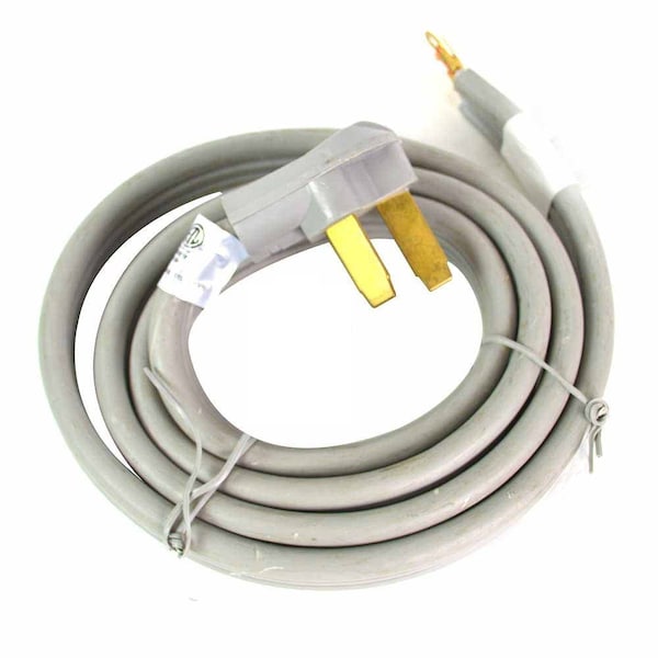 Superior Electric 3-Wire 50 Amp Range Cord NEMA 10-50P, SRDT 6AWG/2 + 8AWG/1, 6ft - RVA1561
