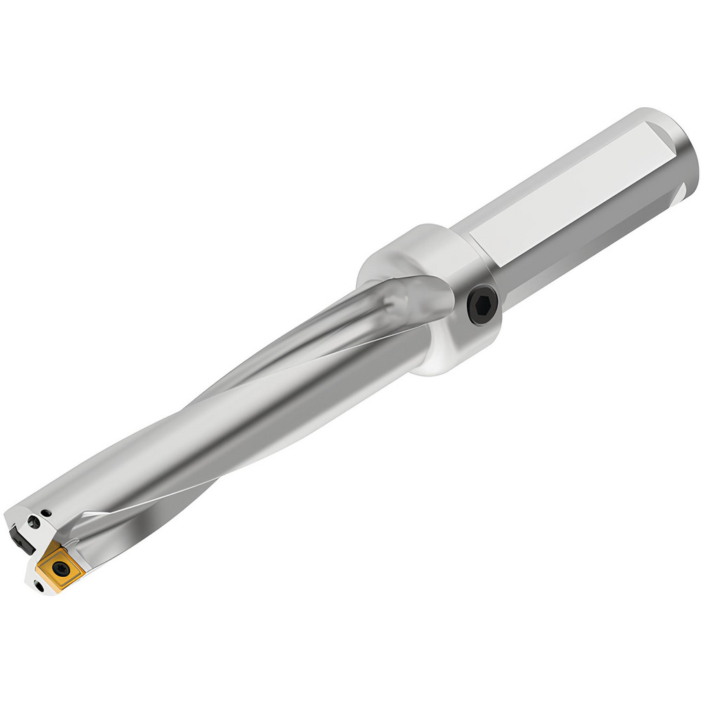 Kennametal Indexable Insert Drill: DFPR1250R5WB150, 1.2890" Max Dia, 6.2500" Max Depth, 5xD, 1.5000" Shank Dia - 7030450