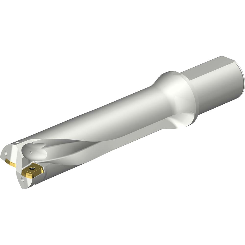 Sandvik Coromant Indexable Insert Drill: DS20-D5000DM50-04, 50.00 mm Max Dia, 201.28 mm Max Depth, 4xD, 50.00 mm Shank Dia - 7790735