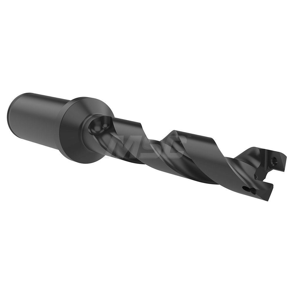 Allied Machine and Engineering Spade Drill: 0.7087 to 0.7873" Dia, 3.9380" Max Depth, Helical Flute - 60518H-100C