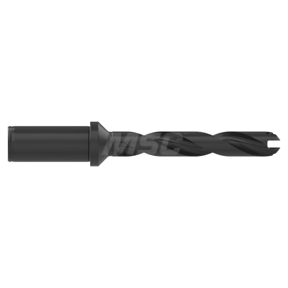 Allied Machine and Engineering Spade Drill: 0.7087 to 0.7873" Dia, 3.9380" Max Depth, Helical Flute - 60518H-100C